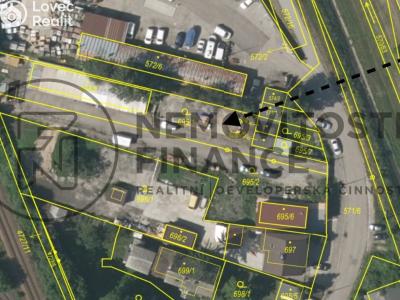 Pronájem komerčního pozemku České Budějovice, Tovární 237 č. 5