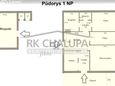 Продажа гостиницы Stráž nad Nežárkou, Chlumecká 188 č. 33