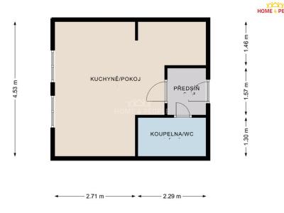 Prodej bytu 1+KK Pohořelice, Vídeňská č. 19