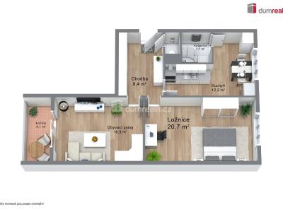 Продажа квартиры 2+1 Karlovy Vary, Klínovecká č. 2