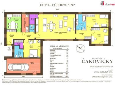 Sale family house Čakovičky, Dubová č. 3