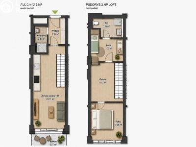 Sale apartment 3+KK Praha, Kolbenova č. 8