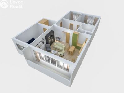 Prodej bytu 4+KK Praha, Kostřínská č. 26