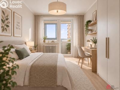 Sale apartment 2+1 Pardubice, nábřeží Závodu míru 1858 č. 9