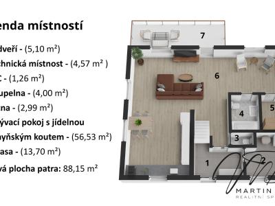 Prodej rodinného domu Velké Popovice č. 33