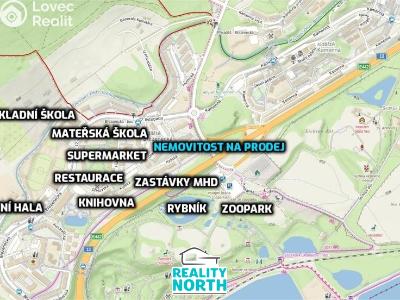 Prodej bytu 2+1 Chomutov, Kyjická č. 13