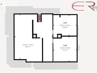 Sale atypical apartment Jablonec nad Nisou, Pražská č. 28