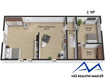 Продаж офісного приміщення Příbor, Kašnice č. 27