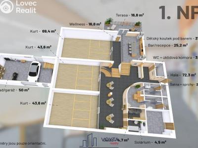 Продаж комерційної нерухомості Karlovy Vary, Truhlářská č. 23