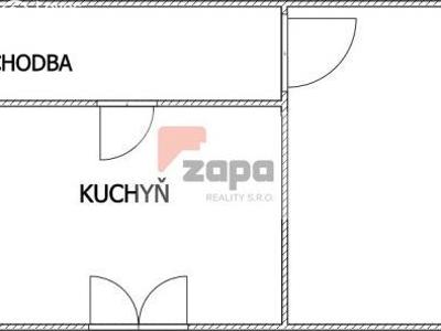 Rent apartment 1+1 Praha, U smaltovny č. 10