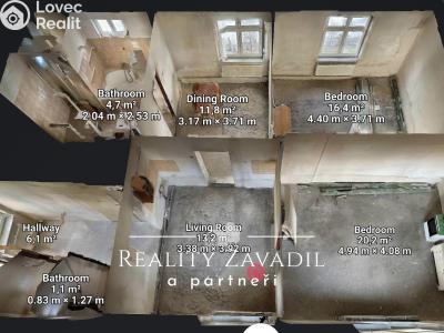Sale apartment 3+1 Český Těšín, Na Olšinách č. 14