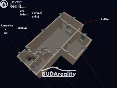 Sale apartment 2+KK Slavičín, Okružní 594 č. 13