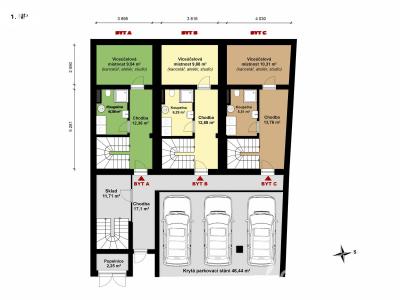 Продажа квартиры 5+KK Mladá Boleslav, Jana Roháče z Dubé č. 11