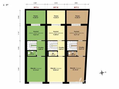 Продажа квартиры 5+KK Mladá Boleslav, Jana Roháče z Dubé č. 12
