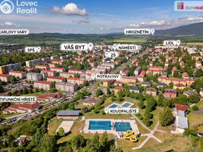Sale apartment 2+1 Ostrov, Lidická č. 11