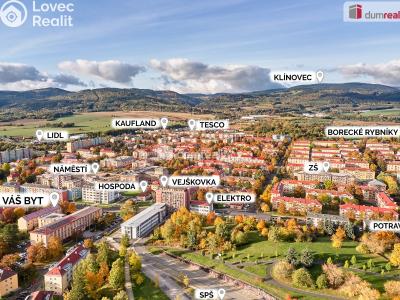 Sale apartment 2+1 Ostrov, Lidická č. 17