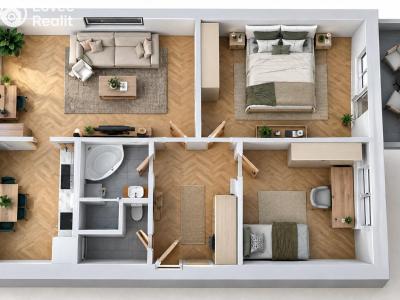 Продажа квартиры 3+1 Hustopeče, Na Hradbách 1423 č. 20