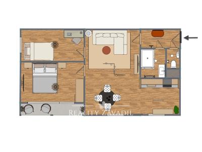 Продаж квартири 3+KK Benešov, Bezručova 1253 č. 6