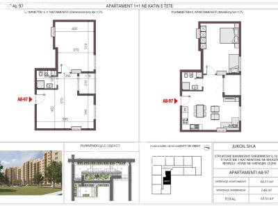 Продаж квартири 2+KK Shengjin, Albánie č. 9