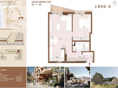 Продажа квартиры 2+KK Shengjin, Albánie č. 12