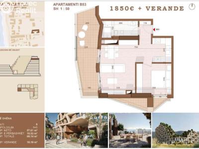 Продажа квартиры 2+KK Shengjin, Albánie č. 18