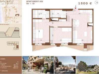 Продажа квартиры 2+KK Shengjin, Albánie č. 20
