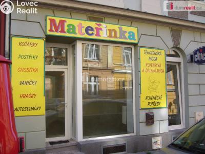 Pronájem obchodního prostoru Děčín, Bezručova č. 1