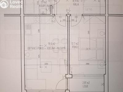 Оренда квартири 2+KK České Budějovice, Staroměstská č. 11