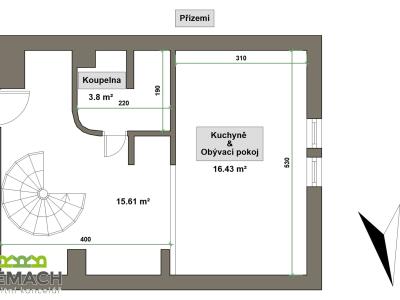 Продаж квартири 4+KK Staré Město, Moravní nábřeží č. 21
