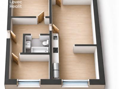 Sale apartment 3+KK Stráž pod Ralskem, Mimoňská č. 5