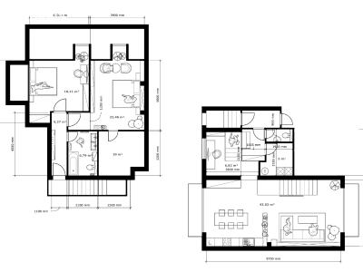 Продажа квартиры 3+KK Černolice, Ke dvoru 185 č. 7
