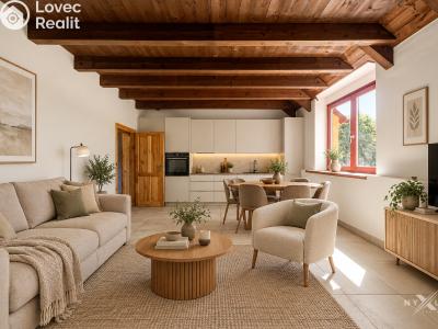 Продажа квартиры 3+KK Černolice, Ke dvoru 185 č. 1