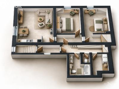 Продажа квартиры 3+KK Černolice, Ke dvoru 185 č. 6