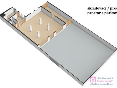 Prodej obchodního prostoru Březí, Hlavní 20 č. 21
