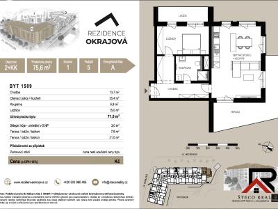 Prodej bytu 2+KK Třebíč, Stavební č. 9