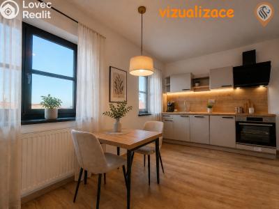 Sale apartment 2+1 Žacléř, Zámecká 92 č. 1