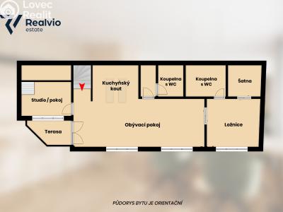 Продажа квартиры 3+KK Brno č. 19