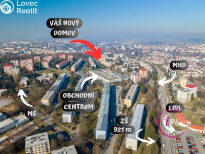 Rent apartment 3+1 Jihlava, Březinova č. 16