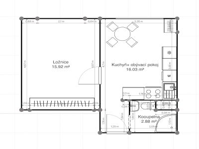Rent apartment 2+KK Vysoké Mýto, Ležáků 672 č. 7