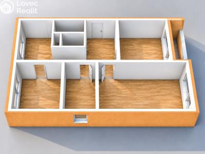Продаж квартири 4+1 Jirkov, Na Borku 1603 č. 19