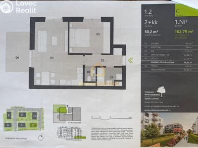 Аренда квартиры 2+KK Ostrava, Provaznická č. 14