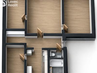 Sale apartment 4+1 Hradec Králové, Slezská č. 11