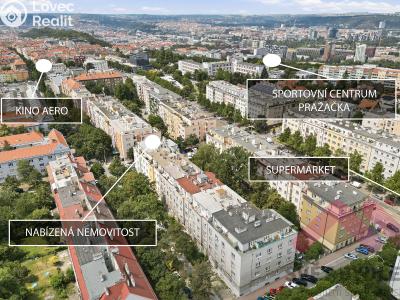 Rent apartment 1+KK Praha, Biskupcova č. 27