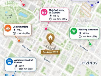 Prodej bytu 2+KK Litvínov, Čapkova 2023 č. 4