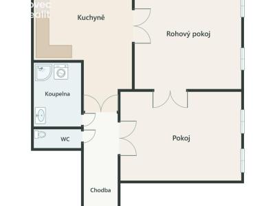 Rent apartment 3+KK Praha, Balbínova č. 21