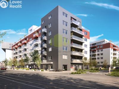 Rent apartment 1+KK Olomouc, Wolkerova č. 2