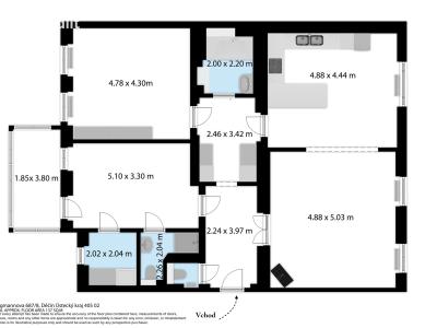 Продажа квартиры 3+1 Děčín, Jungmannova č. 17