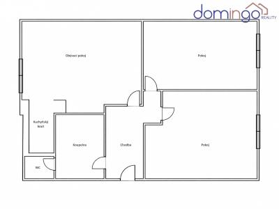 Rent apartment 3+KK Svitavy, Milady Horákové č. 12
