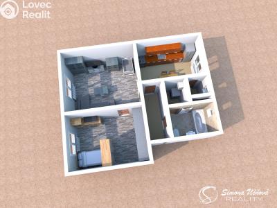Sale apartment 2+1 Turnov, Nádražní 1404 č. 5