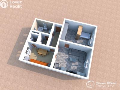 Sale apartment 2+1 Turnov, Nádražní 1404 č. 6